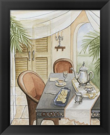 Framed Grand Hotel Vignette III (D) Print