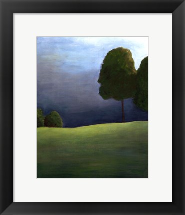 Framed Twilight I Print