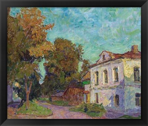 Framed Fall in Rostov Print