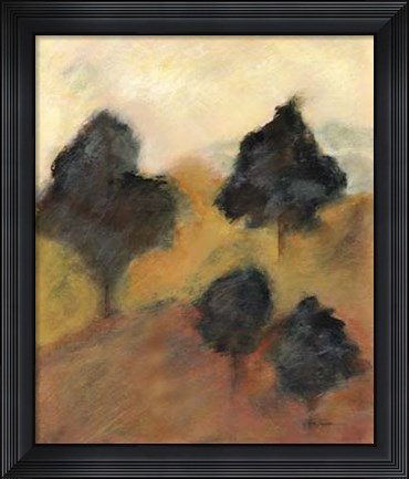 Framed Sonoma Hills I Print