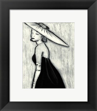 Framed Sophie goes to Paris Print