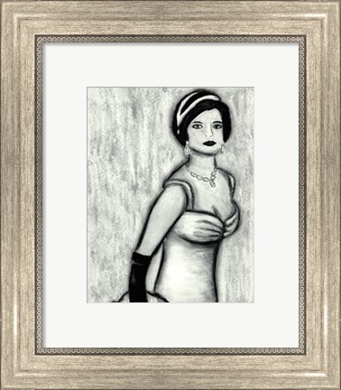 Framed Juliet goes to Monaco Print