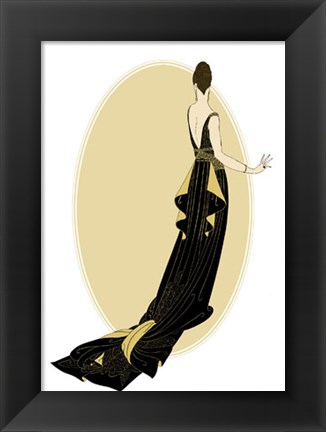 Framed Petite Sophisticated Ladies I Print