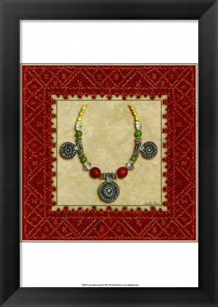 Framed Casablanca Jewels Print