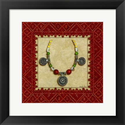 Framed Casablanca Jewels Print