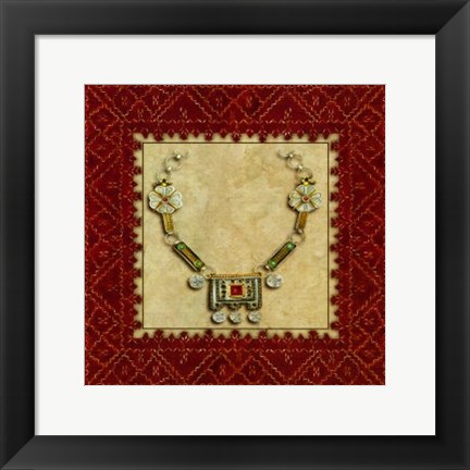 Framed Marrakesh Jewels Print