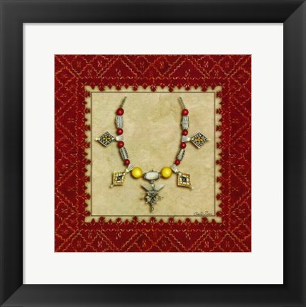 Framed Fez Jewels Print