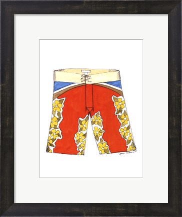 Framed Surf Shorts (CI) II Print