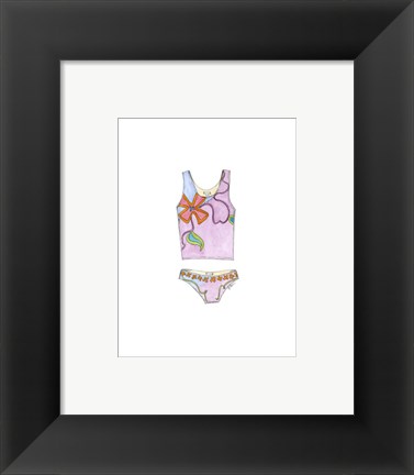 Framed Fun Wear III (X) Print