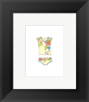 Framed Fun Wear IV (X) Print