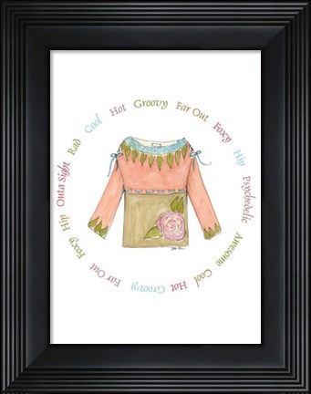 Framed Sweet &amp; Sophisticated I (X) Print