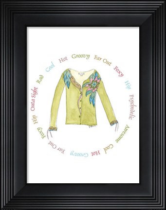 Framed Sweet &amp; Sophisticated II (X) Print