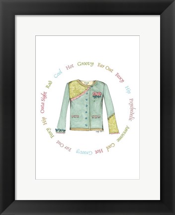Framed Sweet &amp; Sophisticated III(X) Print