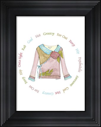 Framed Sweet &amp; Sophisticated IV (X) Print
