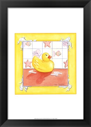 Framed Rubber Duck (D) I Print