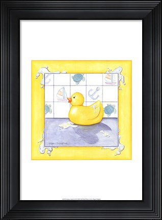 Framed Rubber Duck (D) II Print
