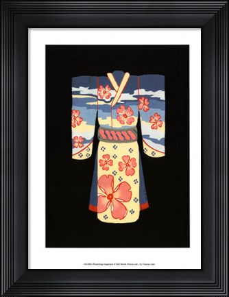 Framed Flowering Dogwood Print