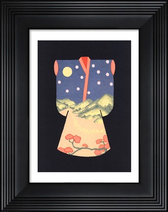 Framed Moonlit Hills Print