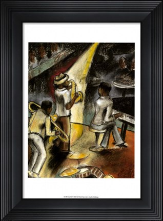 Framed Jazz Riff Print