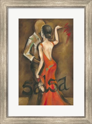 Framed Salsa Print