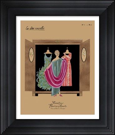 Framed Armoire de Kate I Print