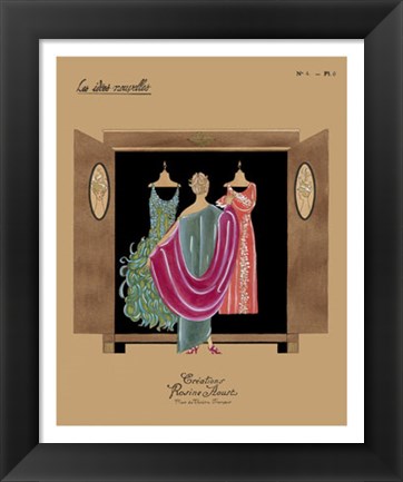 Framed Armoire de Kate I Print