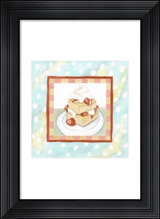 Framed Strawberry Shortcake Print