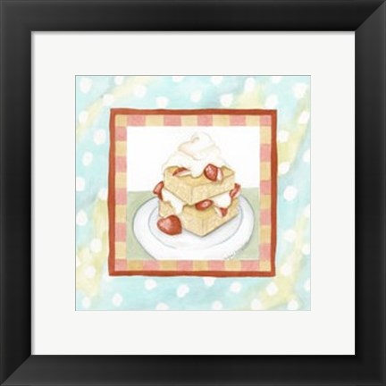 Framed Strawberry Shortcake Print