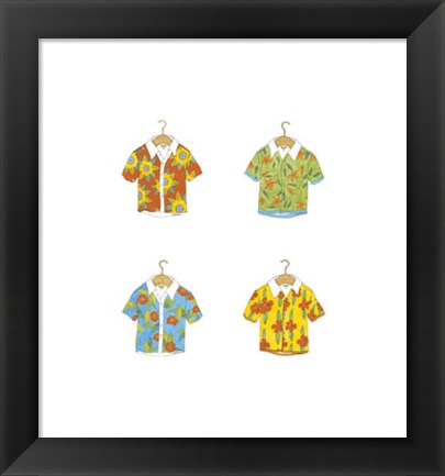 Framed Bahama Wear Print
