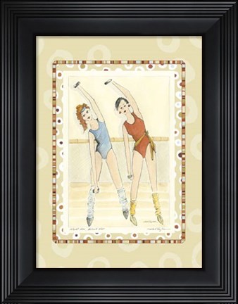 Framed Waist Not, Want Not Print