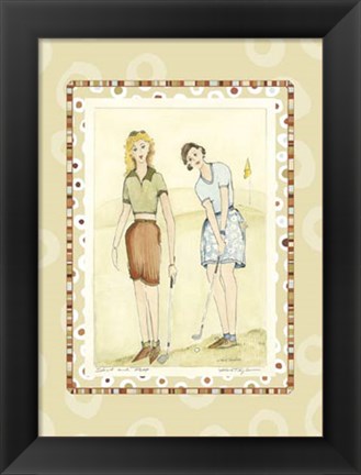 Framed Strut &amp; Putt Print