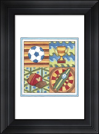 Framed Hangin Out II Print