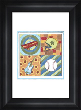 Framed Hangin Out IV Print