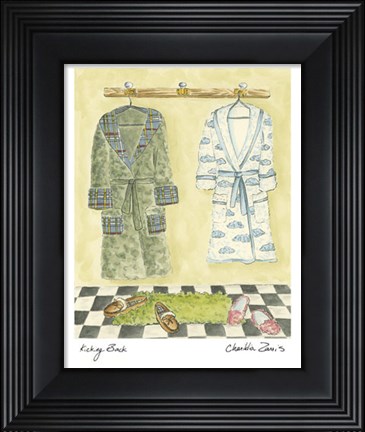 Framed Kicking Back Print
