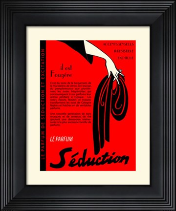 Framed Seduction Print