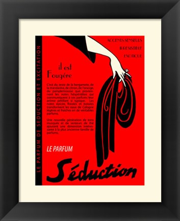 Framed Seduction Print