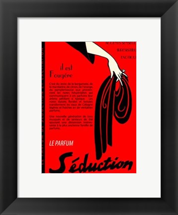 Framed Seduction Print