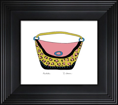 Framed Nancy&#39;s Pawlette Print