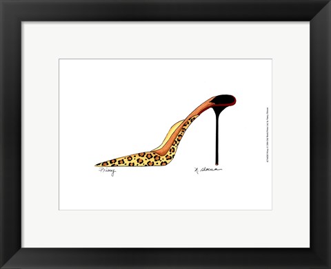 Framed Prissy Print