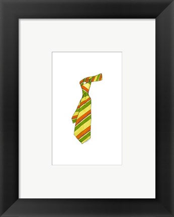 Framed Uptown Tie III Print