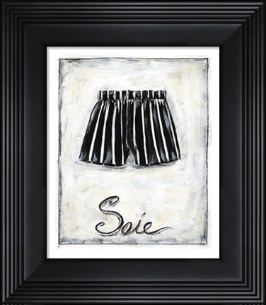 Framed French Silk Print