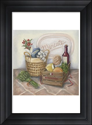 Framed Mercato I Print