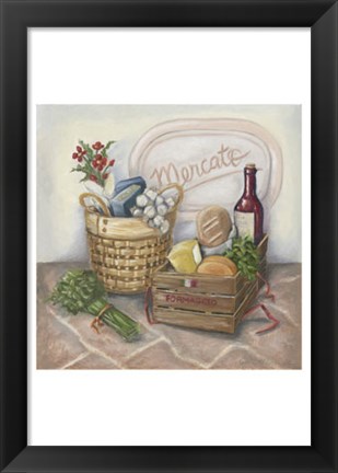 Framed Mercato I Print