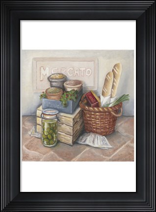 Framed Mercato II Print