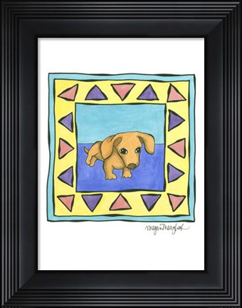 Framed Pee Wee (AP) Print