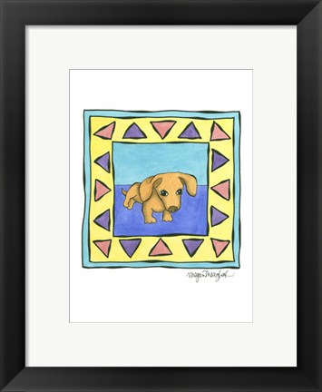 Framed Pee Wee (AP) Print