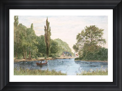 Framed Lazy Days Print