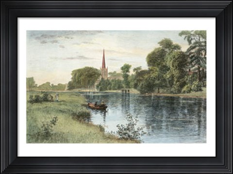 Framed Sunday Outing Print