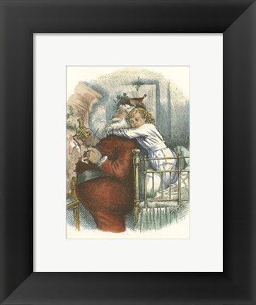 Framed Caught Print