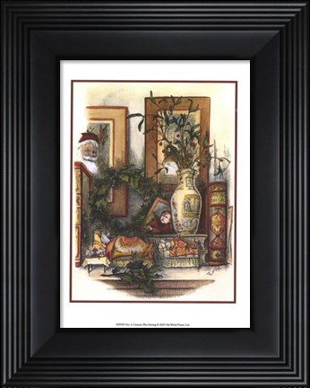 Framed Not a Creature was Stirring Print